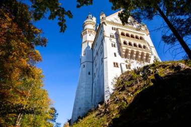 Famous historical monument in Bavaria, Germany, Neuschwanstein Castle