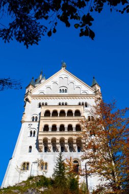 Famous historical monument in Bavaria, Germany, Neuschwanstein Castle