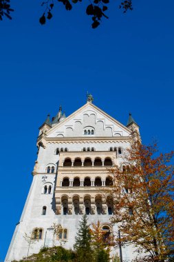 Famous historical monument in Bavaria, Germany, Neuschwanstein Castle