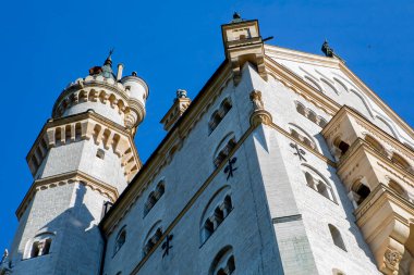 Famous historical monument in Bavaria, Germany, Neuschwanstein Castle