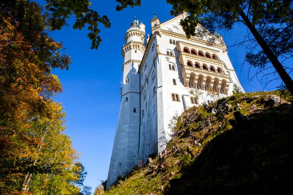 Famous Historical Monument Bavaria Germany Neuschwanstein Castle — Stock Photo, Image