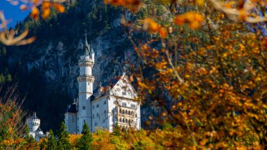 Famous historical monument in Bavaria, Germany, Neuschwanstein Castle
