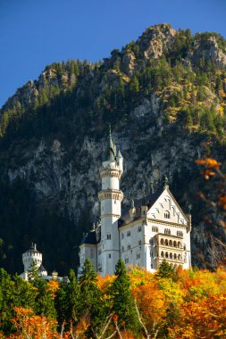 Famous historical monument in Bavaria, Germany, Neuschwanstein Castle