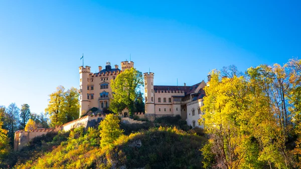 Hohenschwangau Castle Also Known Hohenschwangau Castle Schwangau Bavaria Germany — Foto Stock