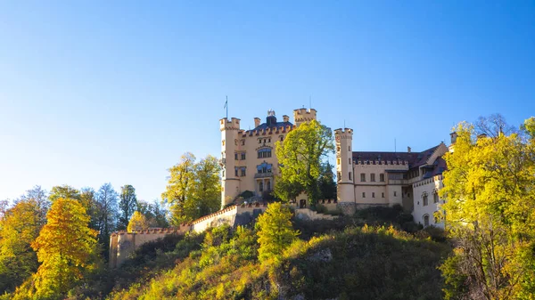 Hohenschwangau Castle Also Known Hohenschwangau Castle Schwangau Bavaria Germany — Foto Stock