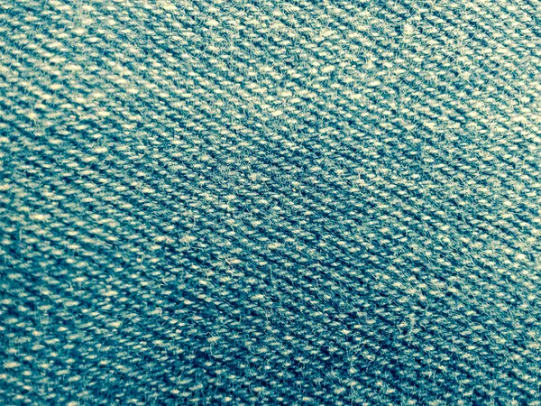 Tecido popular jeans textura com costuras padrão de textura close-up — Fotografia de Stock