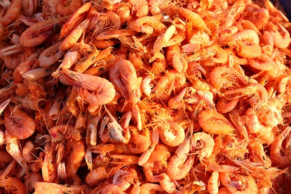 Crevettes séchées est le meilleur des produits de la mer logistique en Asie, ont — Photo