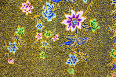  Tayland, geleneksel batik Batik Malaya peştemâli desen arka plan
