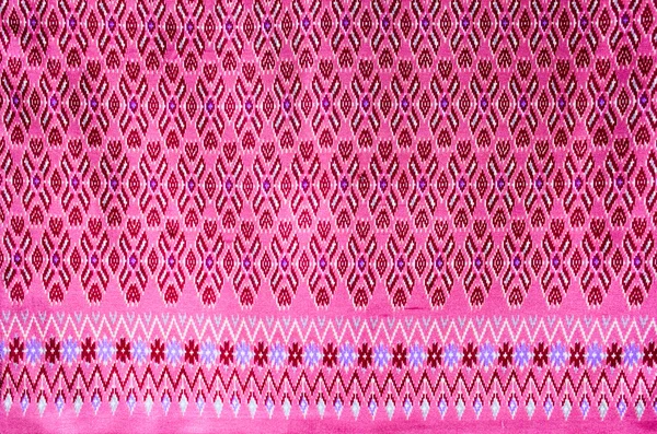 Tayland, geleneksel batik Batik Malaya peştemâli desen arka plan — Stok fotoğraf