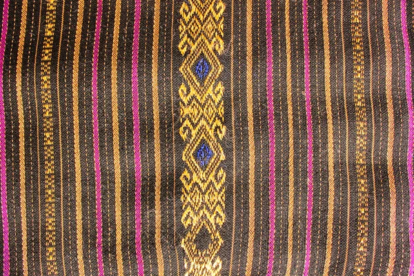 Popular batik sarong fundo padrão na Tailândia, tradicional — Fotografia de Stock