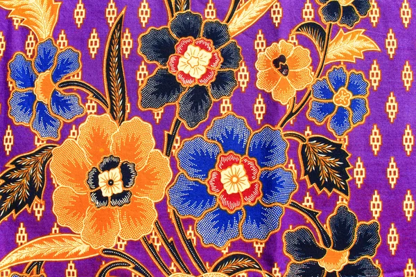 Popular batik sarong patrón de fondo en Tailandia, tradicional — Foto de Stock