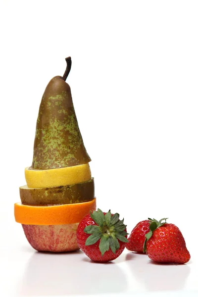 dilimlenmiş meyve toplama