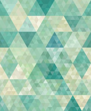 Seamless background with abstract geometric ornament