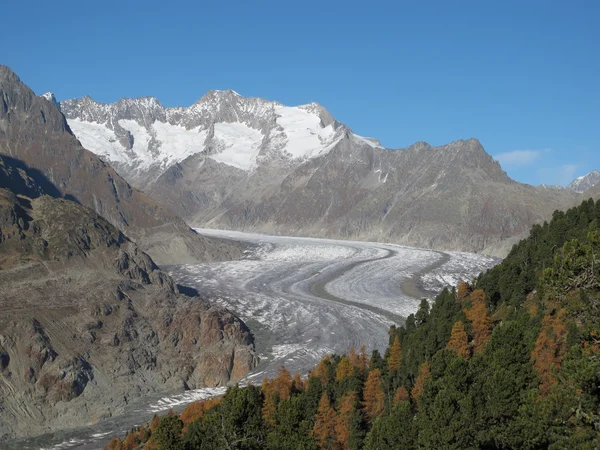 Ledovec Aletsch — Stock fotografie