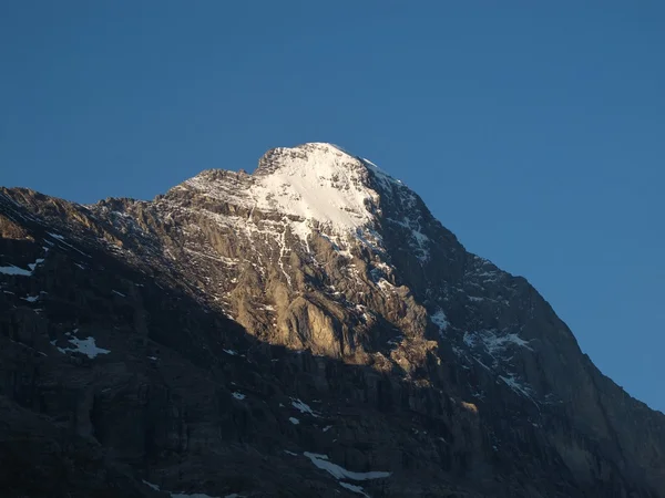 Toppen av Eiger – stockfoto