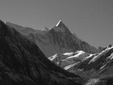 zirve annapurna aralığı
