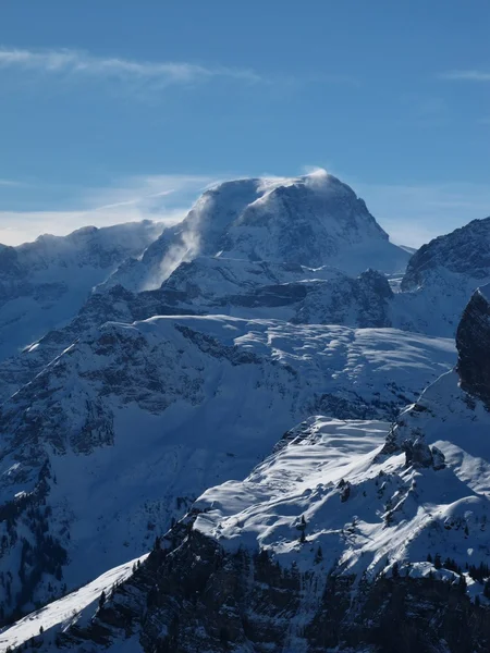 Toedi，glarus 广东最高的山峰 — 图库照片