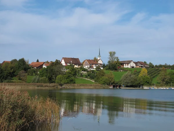 Seegraeben in de herfst — Stockfoto