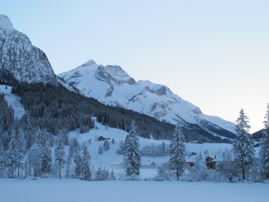 gsteig bei Gstaad'da akşam