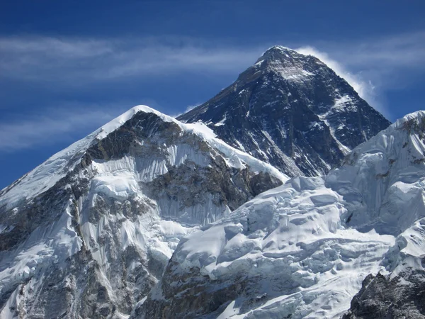 Majestoso Monte Everest — Fotografia de Stock