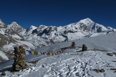 Himalayalar güzel sahne