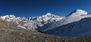 thorung la güzel görünümünden geçiş