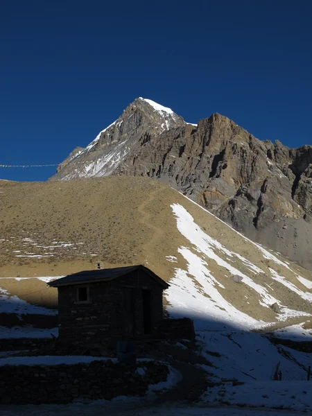 Morning in the Thorung La High Camp — Stock Photo, Image