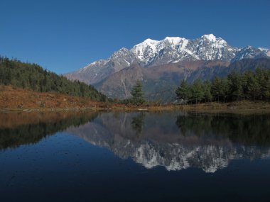 Nilgiri Gölü Sekong yansıtması