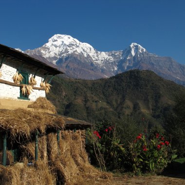 Ghandruk görünümünden