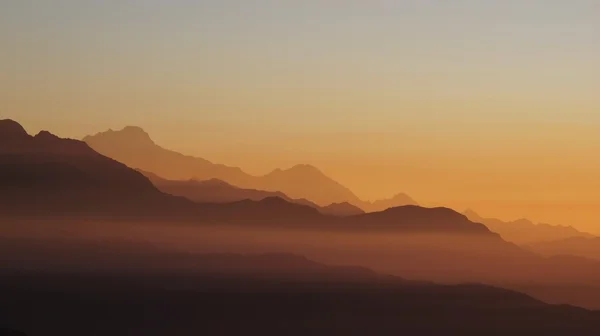 Sunrise in the Himalayas — Stock Photo, Image