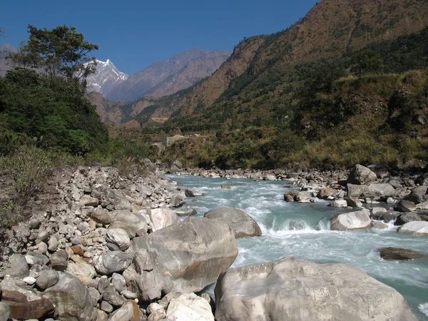 Bellissimo fiume Kali Ghandaki — Foto Stock
