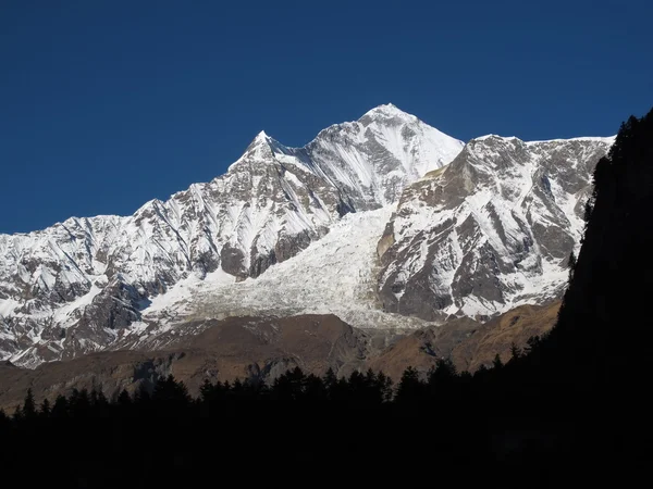 Maestoso dhaulagiri — Foto Stock