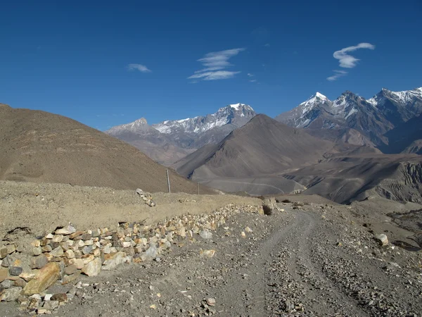 Scenery near Kagbeni — Stock Photo, Image