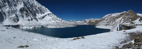 Lake Tilicho — Stock fotografie