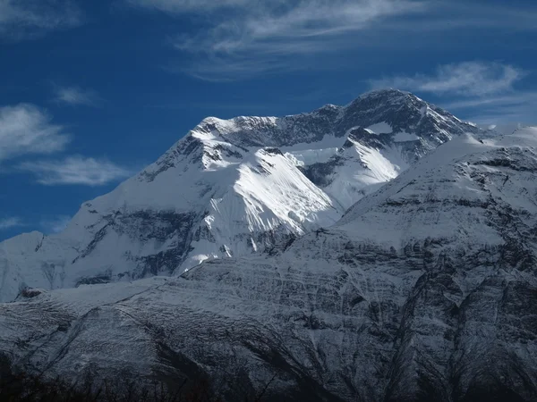 Haute Montagne Dans Himalaya Annapurna Range Partir Upper Pisang — Photo