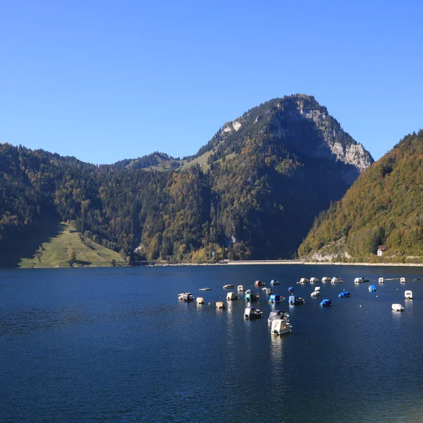 Schwyz州Innerthal的秋景 — 图库照片