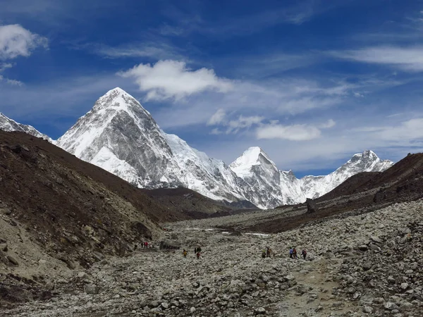 Cesta Základnímu Táboru Everest — Stock fotografie