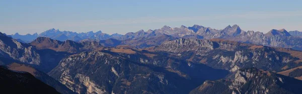 Sviçre Niesen Dağı Ndan Çarpıcı Manzara — Stok fotoğraf