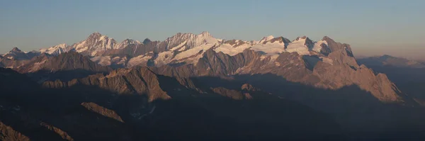 Catene Montuose Viste Dal Monte Titlis Svizzera — Foto Stock