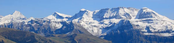 リンドバーグ ツヴァイシュメンから見たシュタイン ワイルドストルーベル その他の山々 — ストック写真