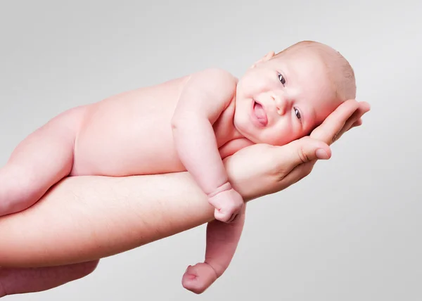 A színátmenet szürke kis baba — Stock Fotó