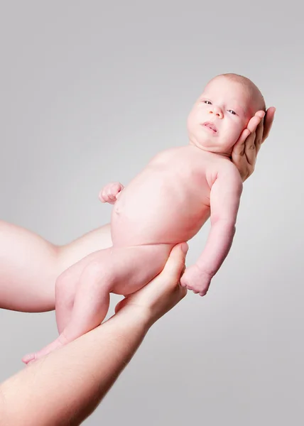赤ちゃんのグラデーション グレー — ストック写真