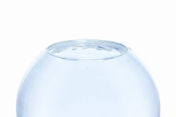 Wasserglas isoliert — Stockfoto