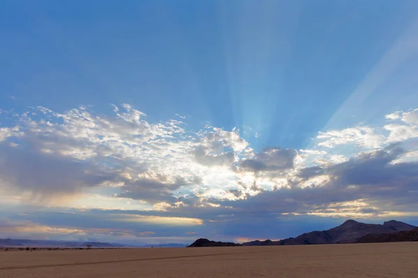 Early Morning Light Color Clouds Namib Desert Namibia — Stock Photo, Image