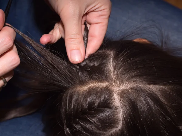 Weave braids — Stock Photo, Image