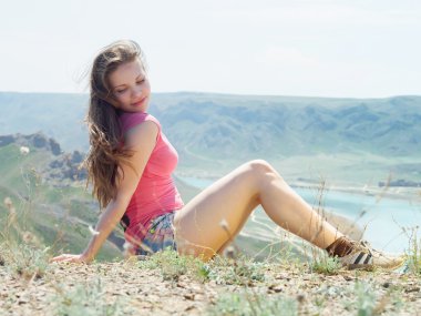 doğa genç kadınlara