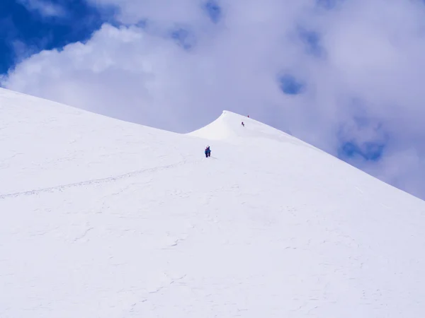 Scalatori in montagna — Foto Stock