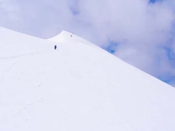 山の登山者 — ストック写真