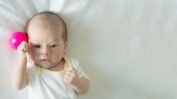 白人の赤ちゃんの肖像画 — ストック写真