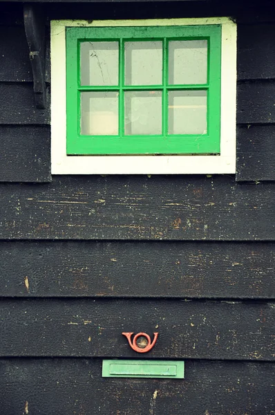 Window and mailbox — Stock Photo, Image